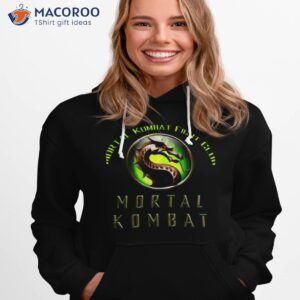 green logo mortal kombat fight club shirt hoodie 1