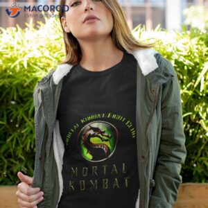Green Logo Mortal Kombat Fight Club Shirt