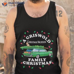 griswold xmas vacation station wagon t shirt tank top