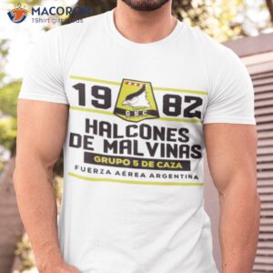 grupo 5 de caza 1982 fuerza aerea argentina shirt tshirt