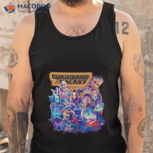 guardians of the galaxy volume 3 2023 season signatures shirt tank top