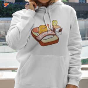gudetama breakfast in bed shirt hoodie