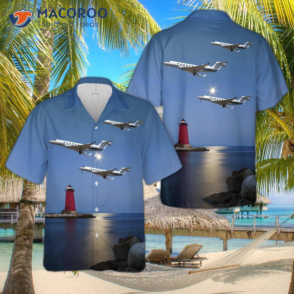 Gulfstream G600 Hawaiian Shirt Gulfstream G600 Hawaiian Shirt