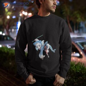 gura gawr angry shark hololive shirt sweatshirt