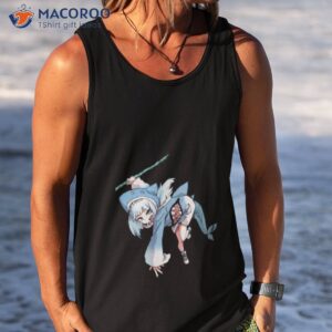 gura gawr angry shark hololive shirt tank top