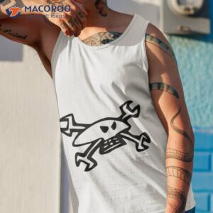 guy martin skull logo shirt tank top 1