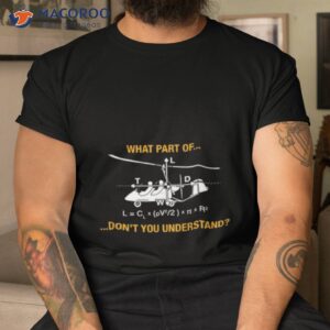 Gyrocopter Lift Equation Pilots Shirt