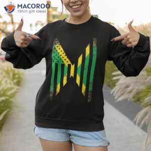 half jamaican flag vintage american inside me usa gift shirt sweatshirt 1