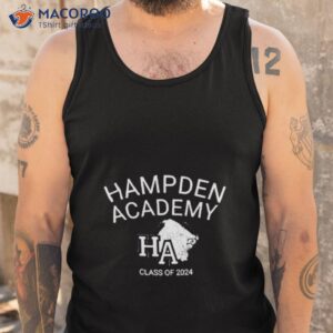 hampden academy logo class of 2024 shirt tank top