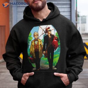 hanging out good omens shirt hoodie