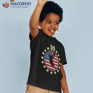 happy 10 birthday year old us flag basketball shirt tshirt 3