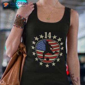 happy 14 birthday year old us flag soccer shirt tank top 4