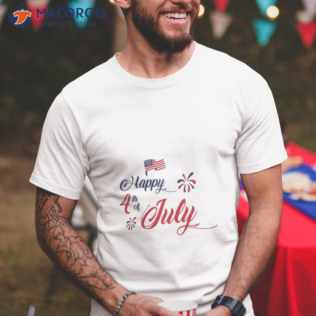 Happy 4th Of July T-Shirt Happy 4th Of July T-Shirt