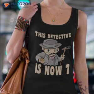 happy 7 birthday year old detective 7th shirt tank top 4