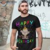 Happy Birthday Children Baby Monkey Shirt