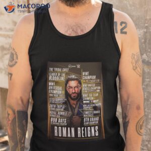 happy birthday wwe champion roman reigns shirt tank top