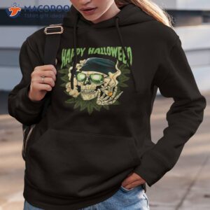 happy halloweed halloween marijuana weed cannabis pot 420 shirt hoodie 3