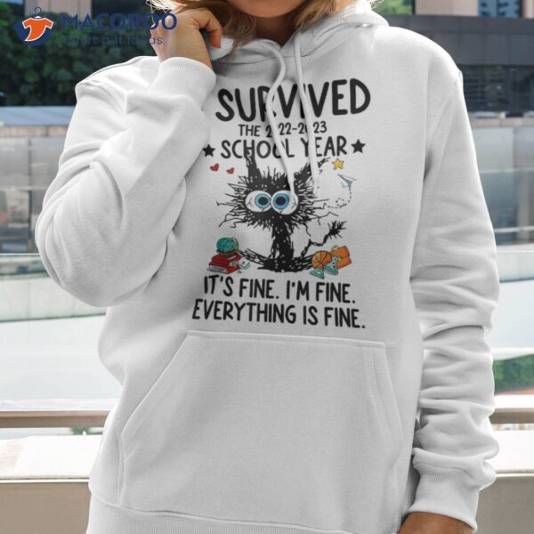 Happy Last Day Of School I Survived 2022-2023 Year Shirt