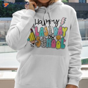 happy last day of school leopard teacher student kids girls shirt hoodie 1