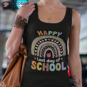 happy last day of school rainbow leopard teacher student shirt tank top 4 1