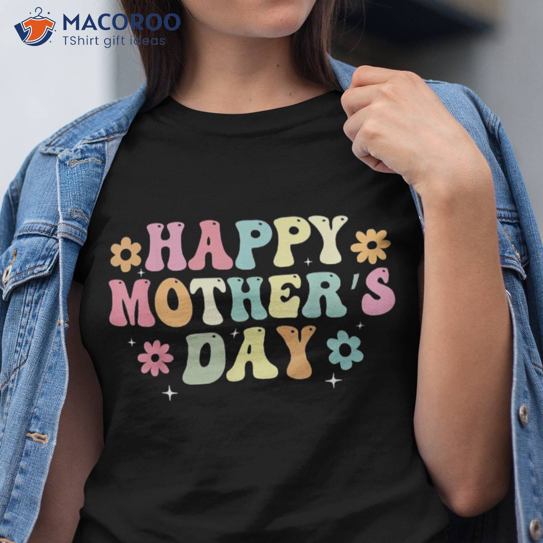 Cheap Top Mom Happy Mothers Day T Shirt, Cool Mom Shirt, Mothers