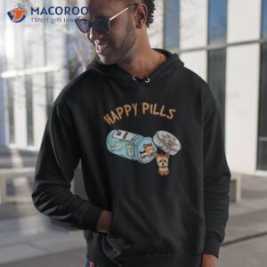 happy pills funny yorkshire terrier dog lover shirt hoodie 1