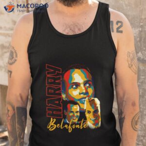 harry belafonte tribute black history graphic shirt tank top