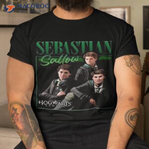 harry potter hogwarts legacy sebastian sallow collage shirt tshirt