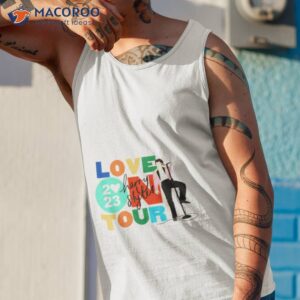 harry styles love on tour 2023 retro music shirt tank top 1