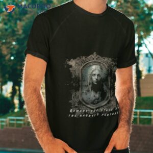 haunted portrait unisex t shirt tshirt