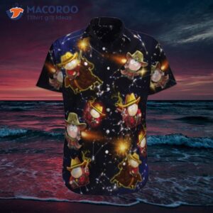Hawaiian Shirts For Men Cowboy So Cute Character Cartoon Movie Sleeve Mens Beach