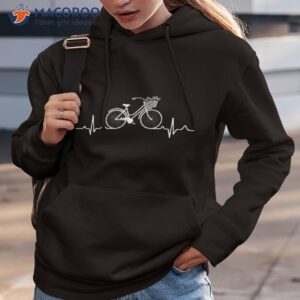 heartbeat design for bikers shirt hoodie 3