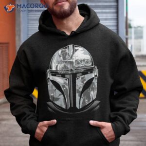helmet mandalorian shirt hoodie