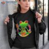 Hippie Frog Peace Sign Yoga Frogs Hippies 70s Shirt