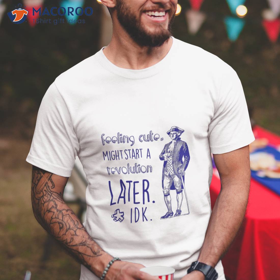 History Teacher George Washington Feeling Cute T-Shirt History Teacher George Washington Feeling Cute T-Shirt