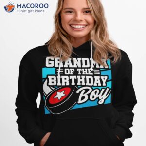 Hockey Birthday – Grandma Boys Shirt