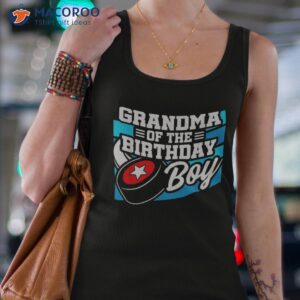 hockey birthday grandma boys shirt tank top 4