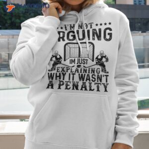 hockey player arguing gift funny shirt hoodie