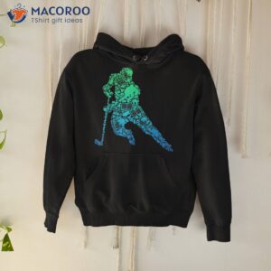 hockey player ice youth kids boys shirt hoodie