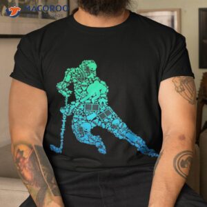 Hockey Player Ice Youth Kids Boys Shirt