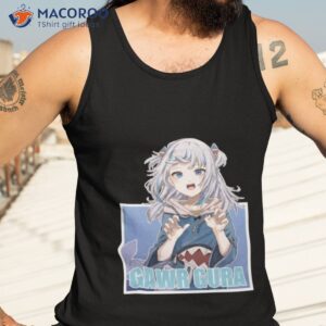 hololiveen gawr graphic gura hololive shirt tank top 3