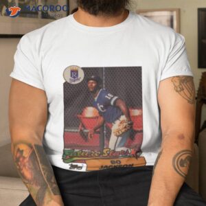 homage 1987 topps future stars bo jackson royals shirt tshirt
