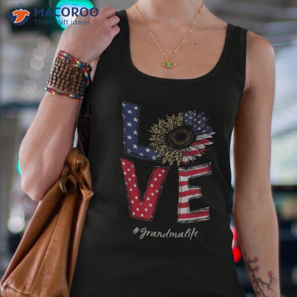 Home Of Free Because Brave Butterfly Sunflower July 4th Shirt