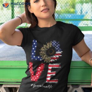 home of free because brave butterfly sunflower july 4th shirt tshirt 1