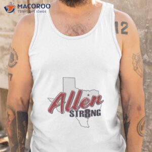 home team prints allen strong shirt tank top