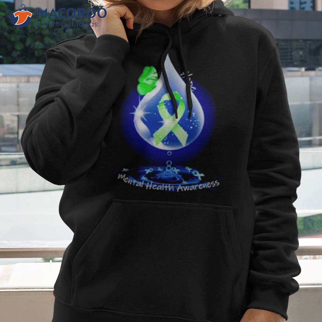 Hope Mental Health Awareness Green Ribbon Butterfly Shirt Hope Mental Health Awareness Green Ribbon Butterfly Shirt