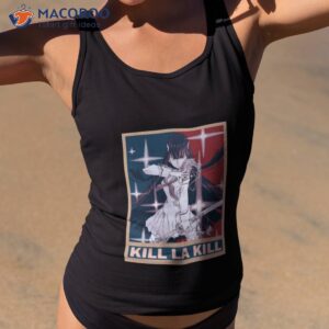 hope style satsuki kiryuin kill la kill kiru ra kiru vintage vector anime shirt tank top 2