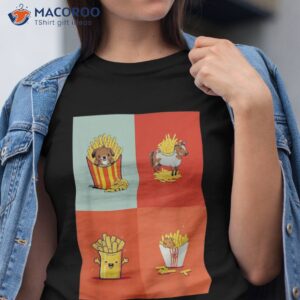 horse french fries shirt tshirt