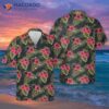 Hot Summer Tropical Seamless Pattern Hawaiian Shirt