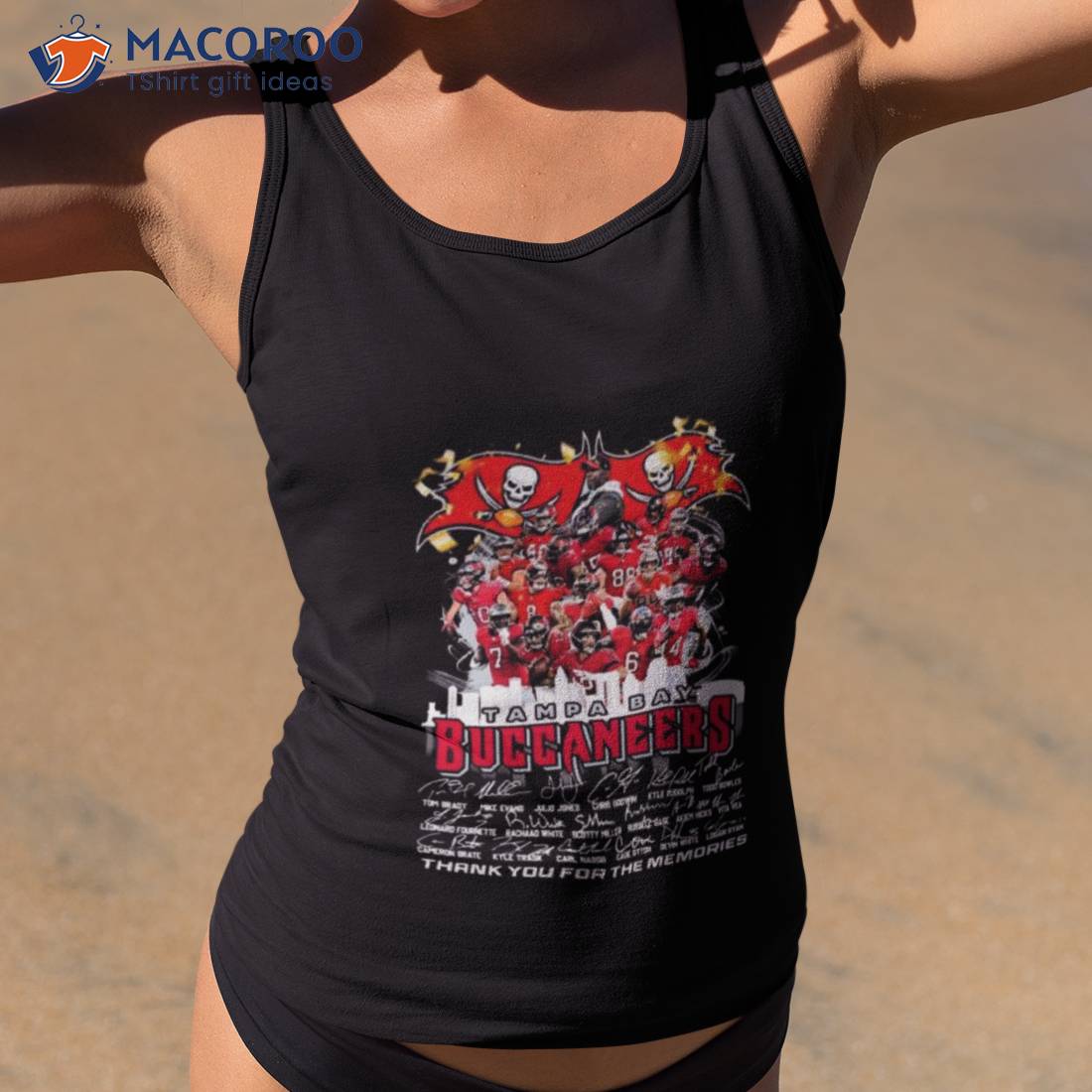 Tampa Bay Buccaneers Concepts Sport Women's Muscle Tank Top